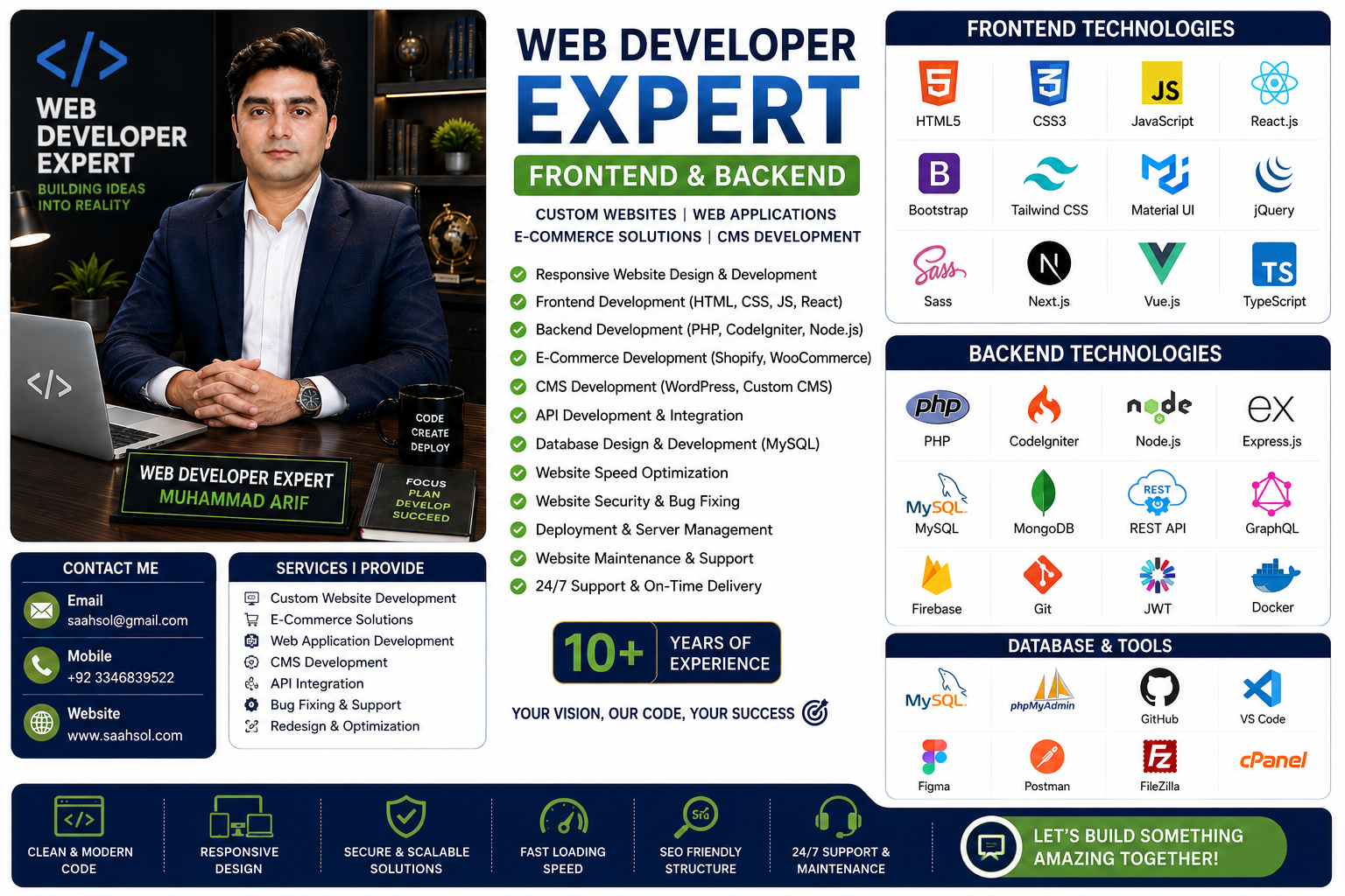 Web development services